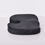 2 In 1 Bamboo Fiber Memory Foam Seat Cushion Back Cushion Slow Rebound Waist Support Set for Home Office Health Care Chair Pad