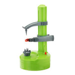 1PC New Electric Spiral Apple Peeler Cutter Slicer Fruit Potato Peeling Automatic Battery Operated Machine with Charger Eu Plug