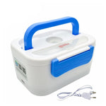 TENBROMAN Electric Heating Home & Car 12V 220V Plug-in Lunch Boxes Food Container Portable Dish Bento Box