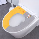 Universal Soft Heated Washable Toilet Seat Mat Set for Home Decor Closestool Mat Seat Case Warmer Toilet Lid Cover Accessories