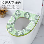 Universal Soft Heated Washable Toilet Seat Mat Set for Home Decor Closestool Mat Seat Case Warmer Toilet Lid Cover Accessories