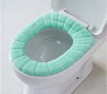 Universal Soft Heated Washable Toilet Seat Mat Set for Home Decor Closestool Mat Seat Case Warmer Toilet Lid Cover Accessories