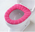 Universal Soft Heated Washable Toilet Seat Mat Set for Home Decor Closestool Mat Seat Case Warmer Toilet Lid Cover Accessories