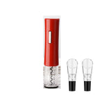 Electric Wine Opener, Cordless Electrical Wine Bottle Opener, Battery Operated Corkscrew  with wine accessories