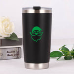 Santa Claus Christmas gift for man woman double wall stainless steel mug cup water bottle car cup