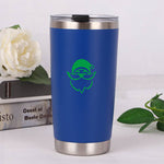 Santa Claus Christmas gift for man woman double wall stainless steel mug cup water bottle car cup