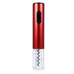 Dry Battery Electric Wine Opener Automatic Bottle Opener Corkscrew Professional Red Wine Opener Foil Cutter Set for Kitchen Tool