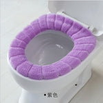 Universal Soft Heated Washable Toilet Seat Mat Set for Home Decor Closestool Mat Seat Case Warmer Toilet Lid Cover Accessories