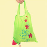 8 colors New Special Shopping Bags strawberry shape after fold-able Eco shopping storage bag Load-bearing about 20kg